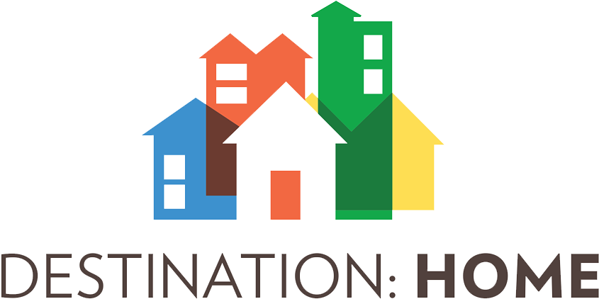 Charities Housing & Destination Home Together We Build - Destination Home Logo Clipart (960x498), Png Download