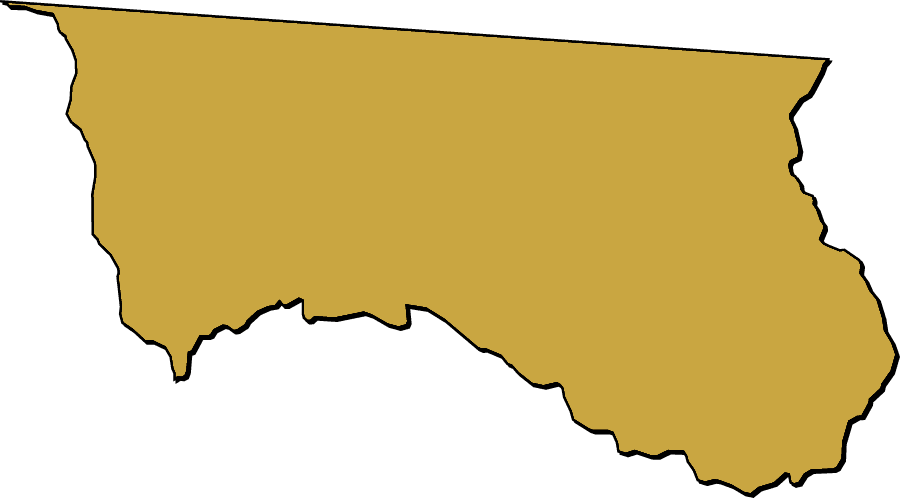 A Collection Of Simplified Outline Maps Of Hamilton Clipart (900x498), Png Download