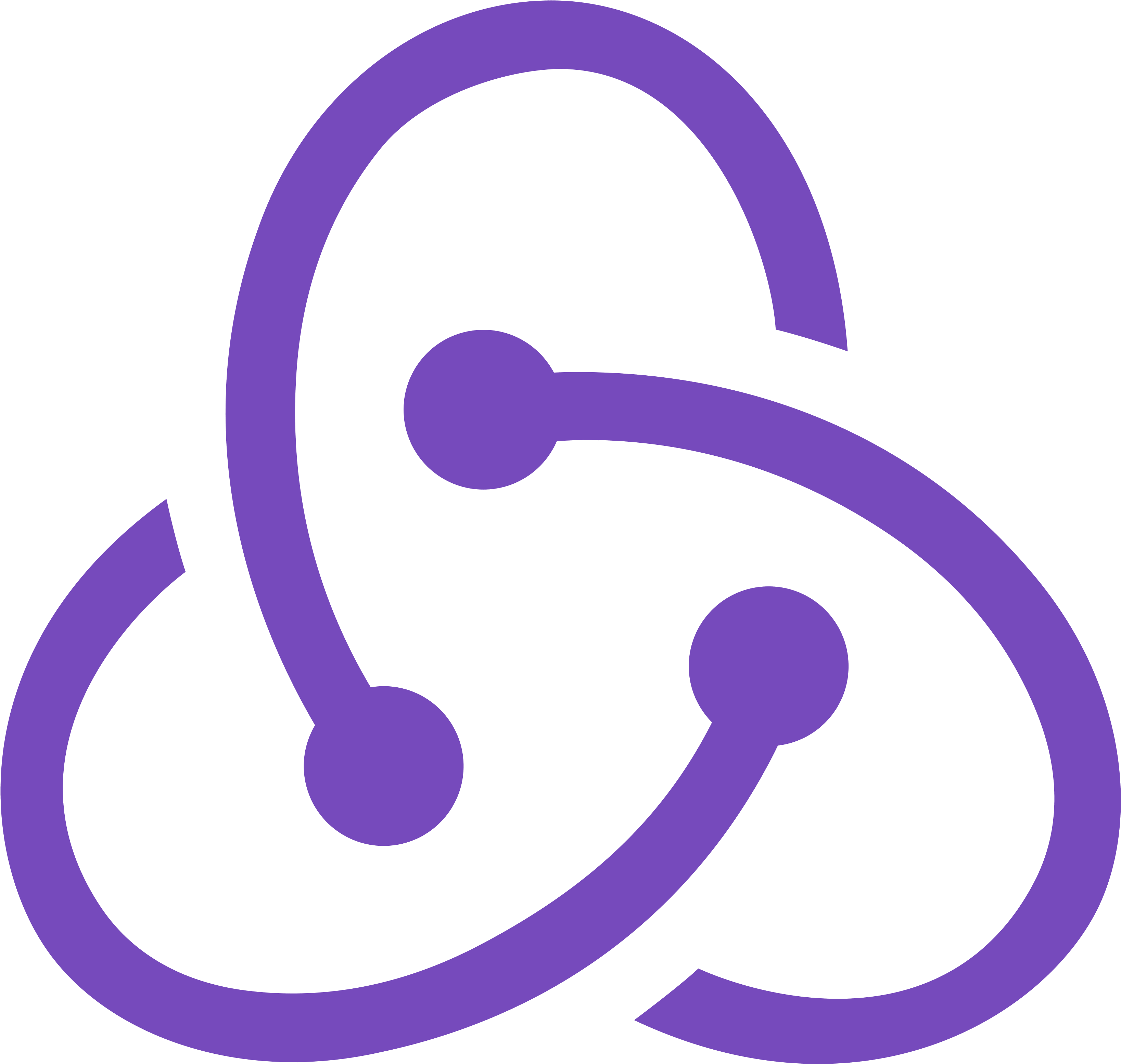 However, Redux Has A Functional Programming Based Nature - Redux Logo Clipart (3440x3109), Png Download
