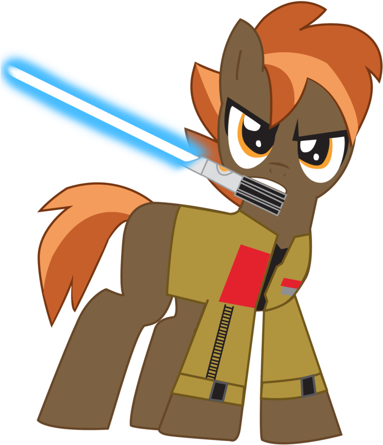 Clip Art Royalty Free Library Button Mash As Finn In - Mlp Star Wars Drawings - Png Download (786x1017), Png Download