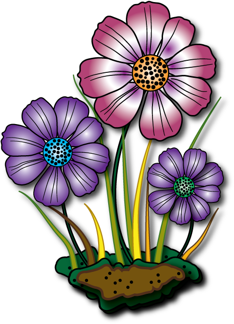Image Du Blog Zezete2 - Flower Coloring Pages Coloring Book For Kids: Clipart (600x800), Png Download