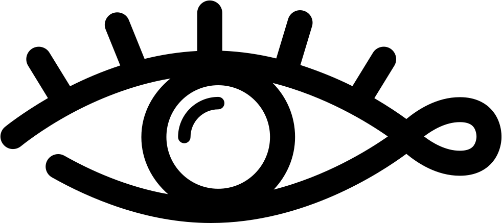 Eye Human Body Part Shape Comments Clipart (982x437), Png Download