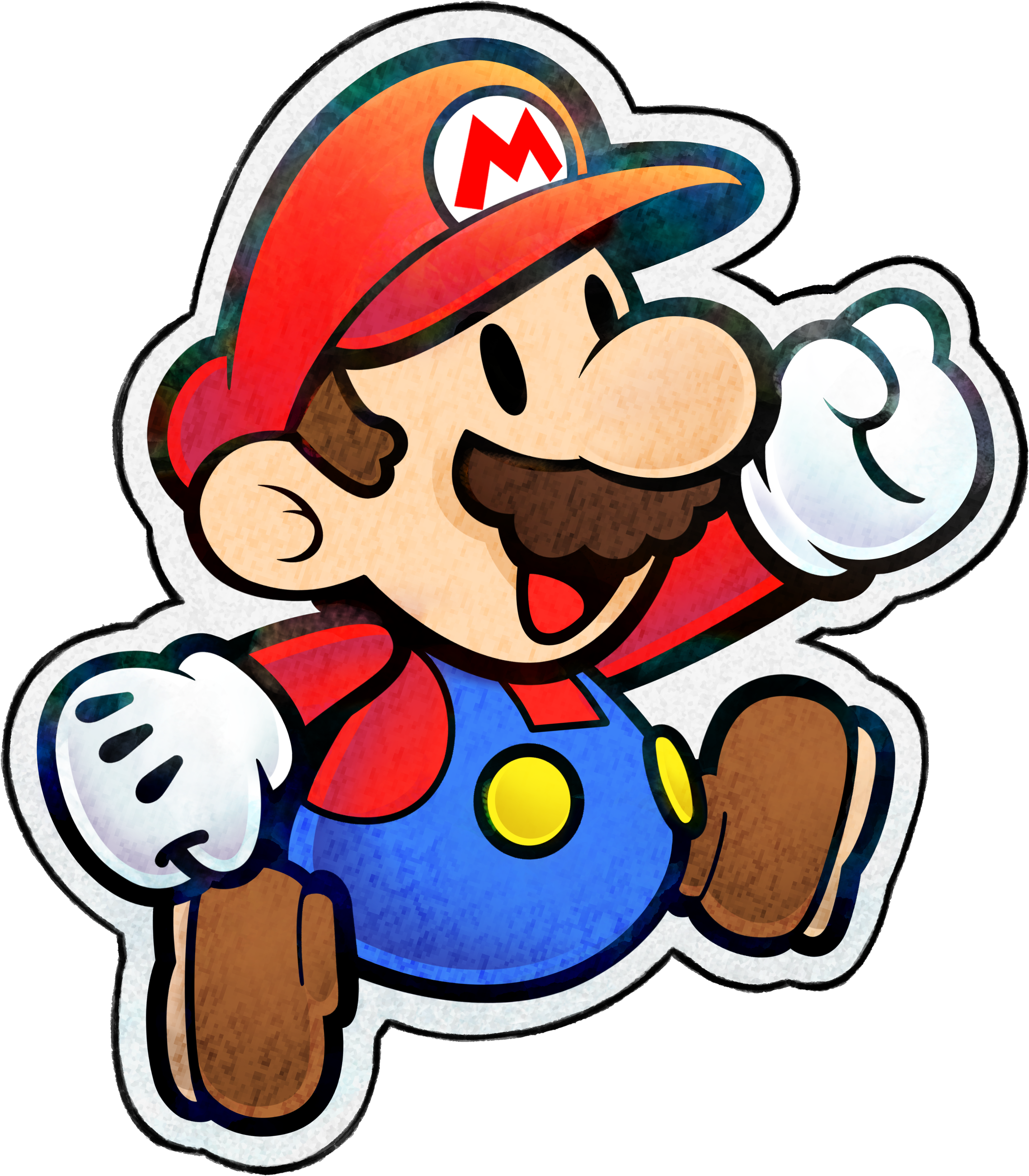 Paper Mario Clipart (2277x2602), Png Download
