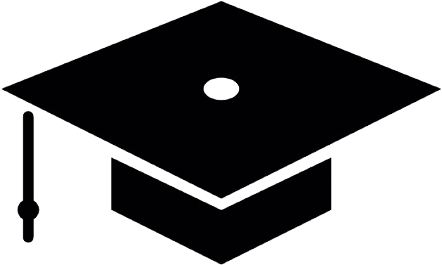 Black Icon Web Icons Png - Education Icon Transparent Clipart (626x626), Png Download