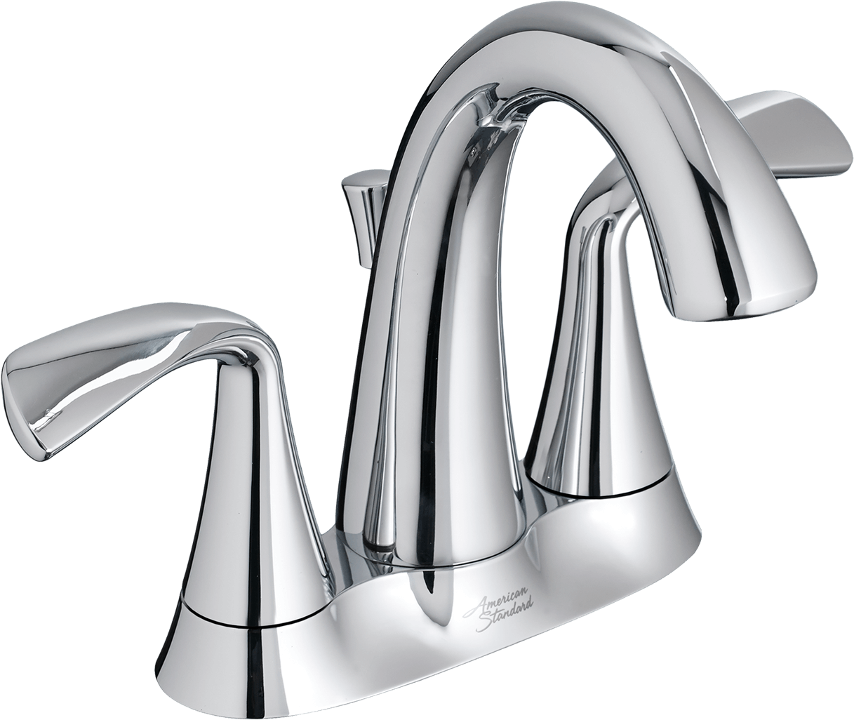 Clipart Library Library American Standard Fluent Handle - American Standard Fluent Centerset Bathroom Faucet - Png Download (1280x1280), Png Download