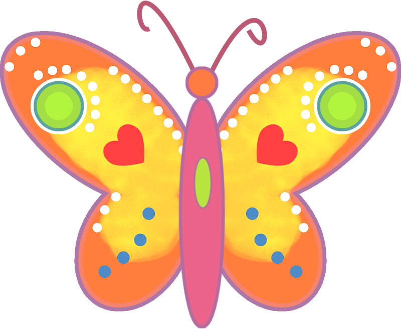 Mariposas Y Libélulas Cute Butterfly, Butterfly Clip - Butterfly - Png Download (800x656), Png Download