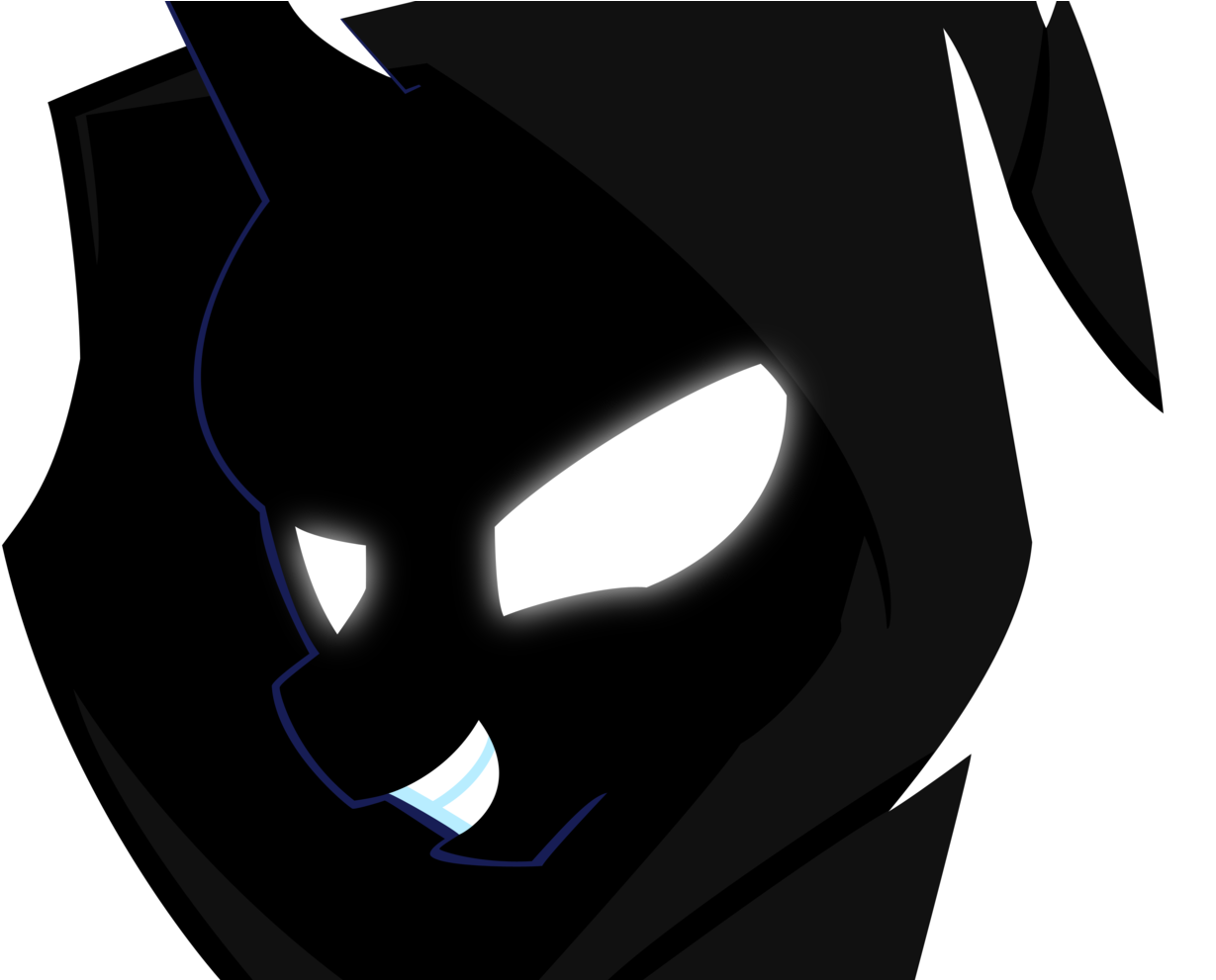 Glow Vector Black Background Clipart Stock - Princess Luna - Png Download (1280x990), Png Download