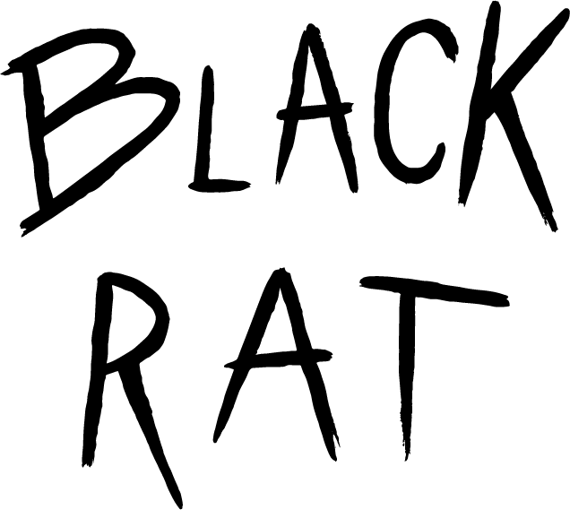 Exhibition Oslo Fashion Week, A/w 13 "mutiny" Black - Black Rat Clipart (636x569), Png Download