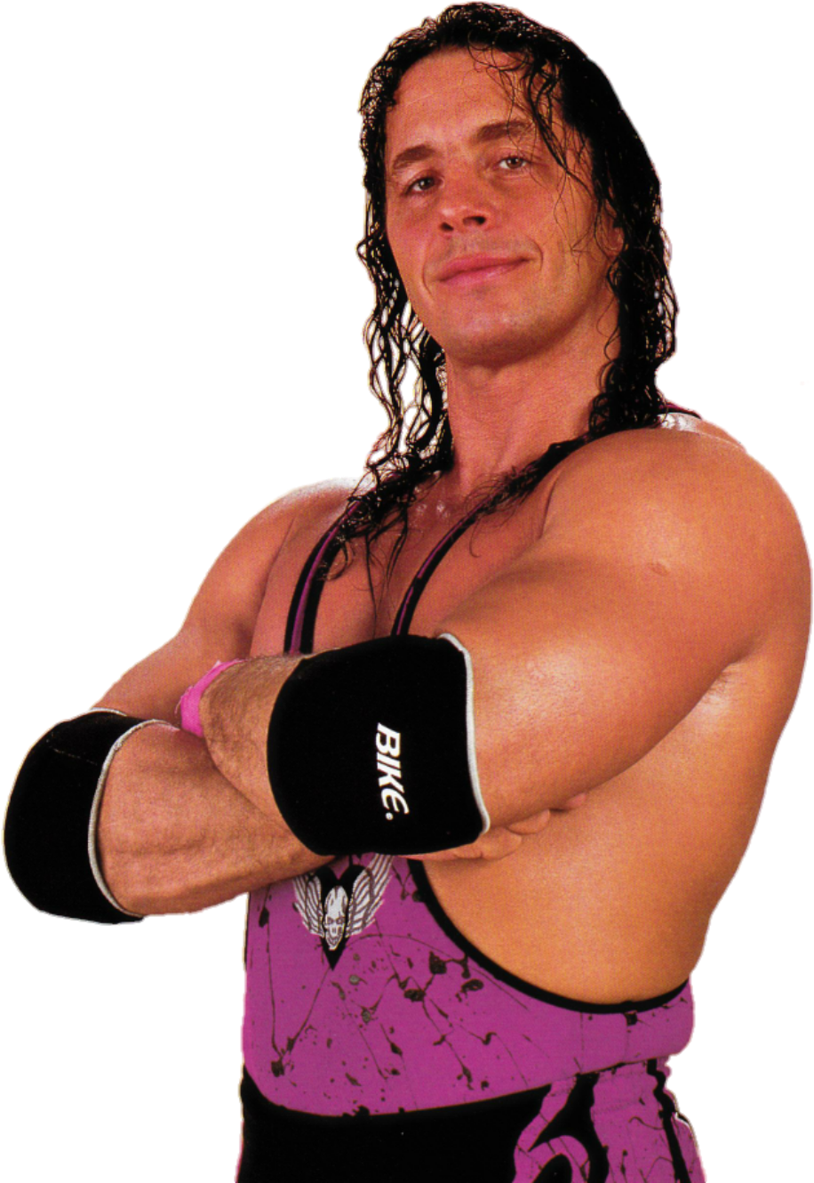 Bret Hart Png Clipart Background - Wwe Bret Hart Png Transparent Png (1024x1330), Png Download