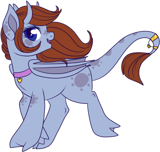 Lulubell, Commission, Dracony, Female, Hybrid, Oc, Clipart (610x558), Png Download
