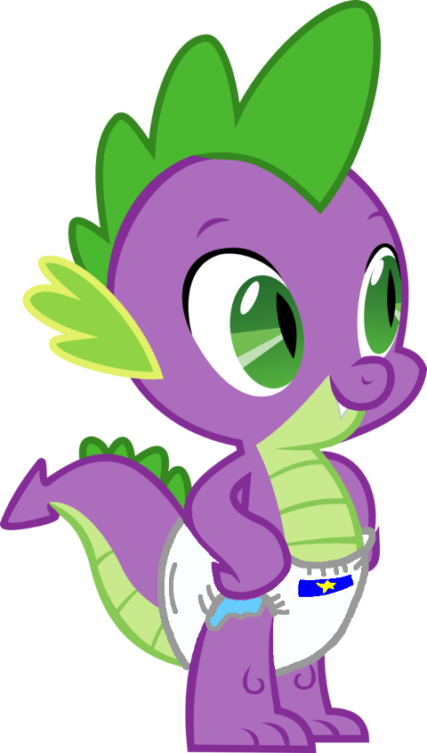 My Little Pony Spike Wings Clipart (480x845), Png Download