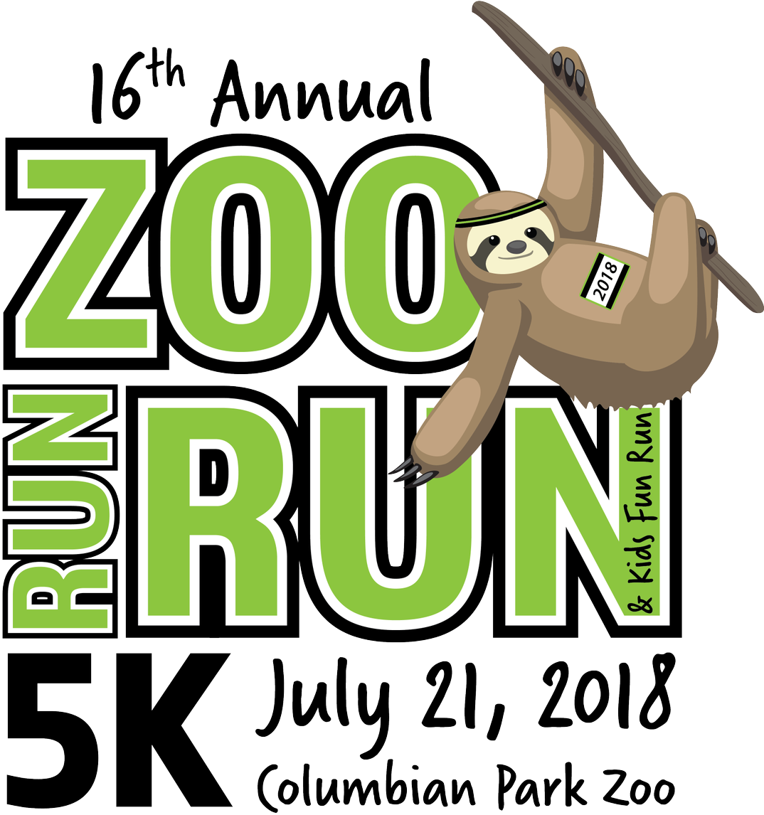 Visit Http - //www - Zoorunrun - Com To Get Signed - Columbian Park Zoo Clipart (1094x1200), Png Download