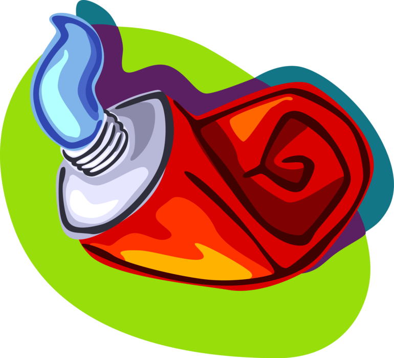 Svg Transparent Toothpaste Dentifrice For Cleaning - Toothpaste Clipart - Png Download (770x700), Png Download