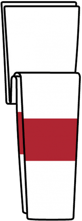 Knit Retro Nhl Pattern Socks Clipart (770x770), Png Download