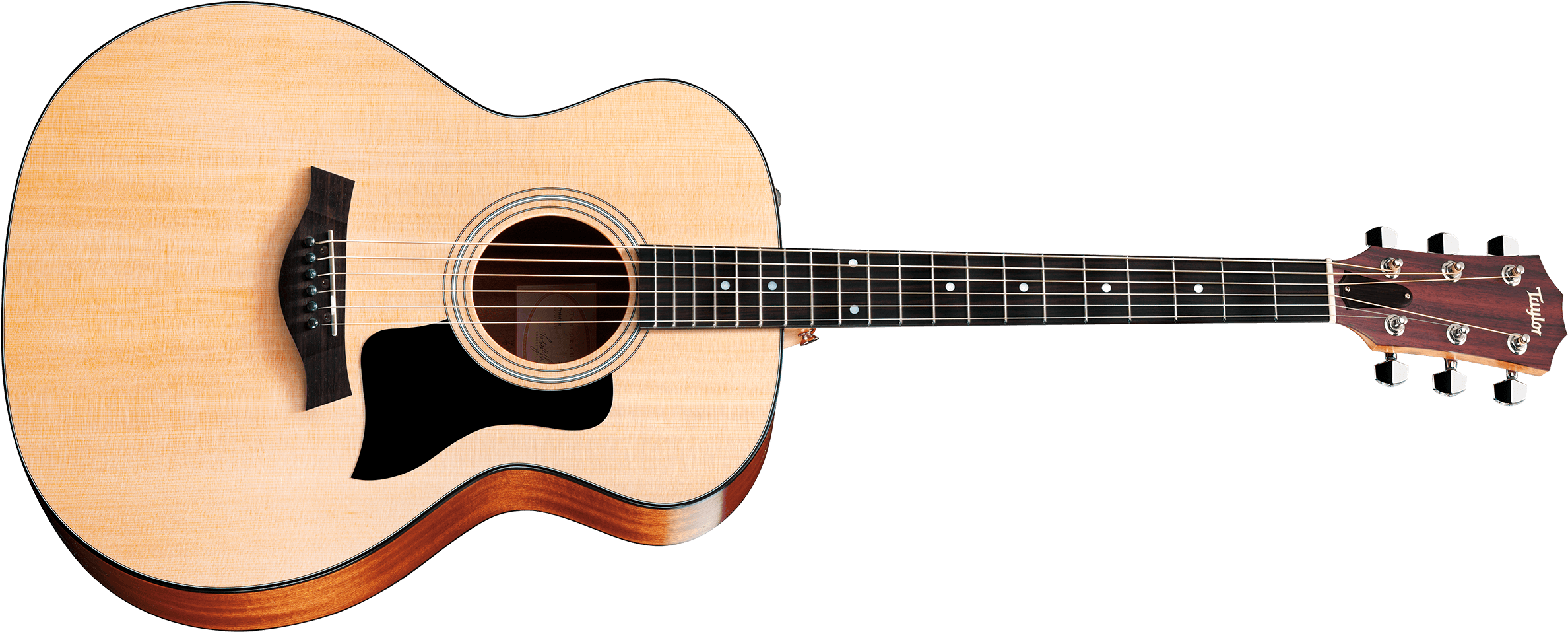 Taylor 114e Acoustic Electric Guitar Clipart (2400x1352), Png Download