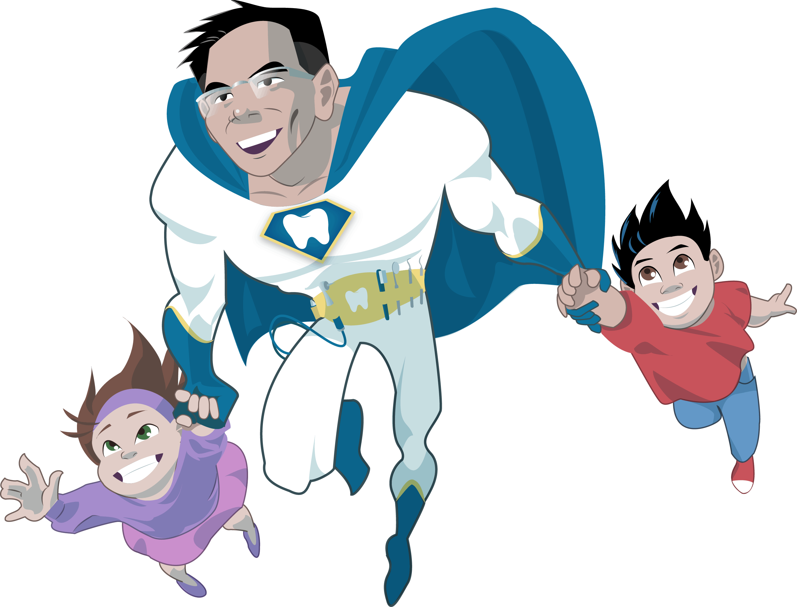 Kids Have Fun At Dentist - Bradford Family Dentistry Clipart (2744x2091), Png Download