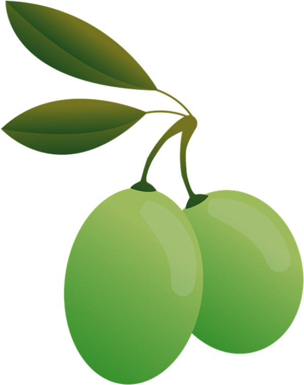 Olive - Olive Png Transparent Clipart (624x631), Png Download