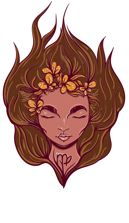 Virgo - T-shirt Clipart (539x928), Png Download