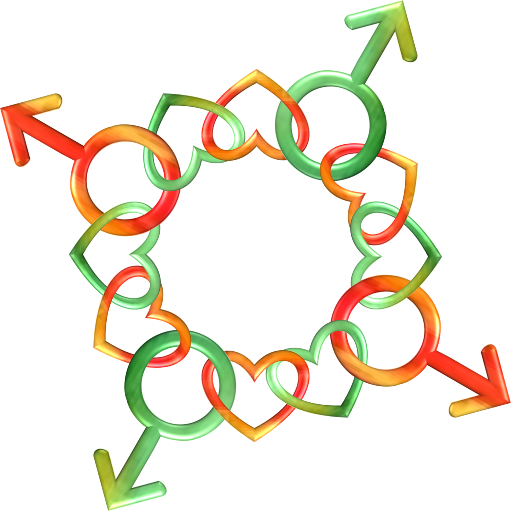 Circle Twelve Male By Happyare Clipart (1024x1024), Png Download