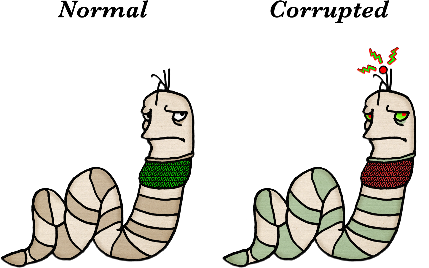 Concept Art For A Digital Bookworm In Two Colour Schemes, - The Knight's Trial Clipart (1470x979), Png Download