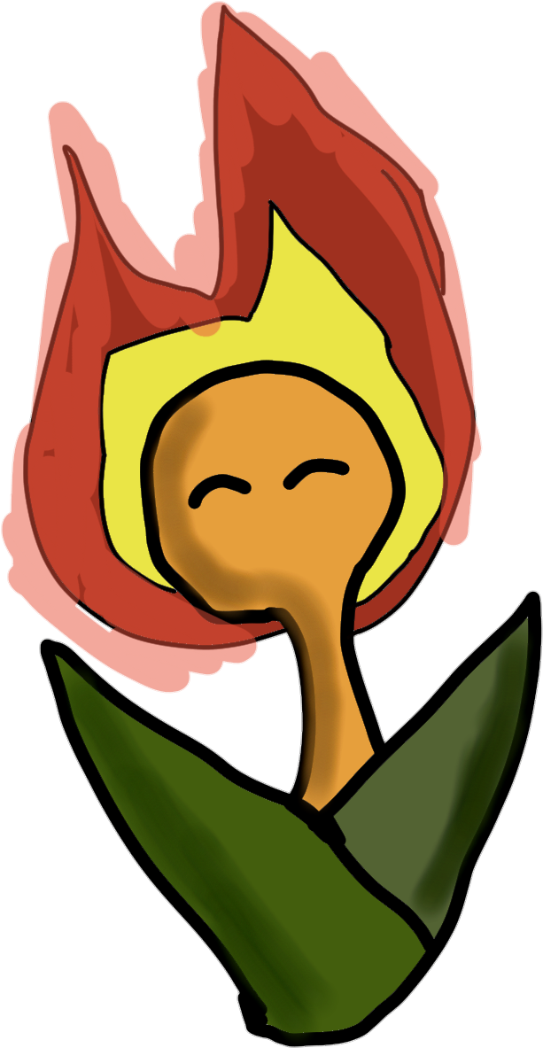 Instantly Kills Mario On Touching - Flower Clipart (720x1236), Png Download