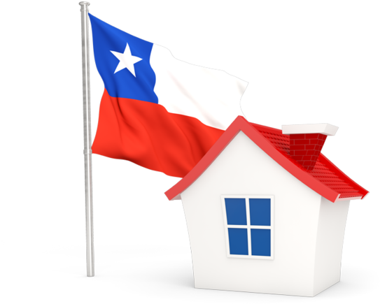 House With Flag Clipart (640x480), Png Download