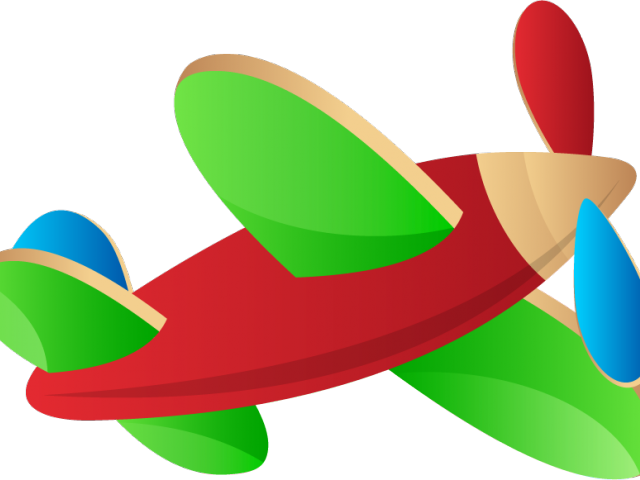 Flight Clipart Toy Plane - Png Download (640x480), Png Download