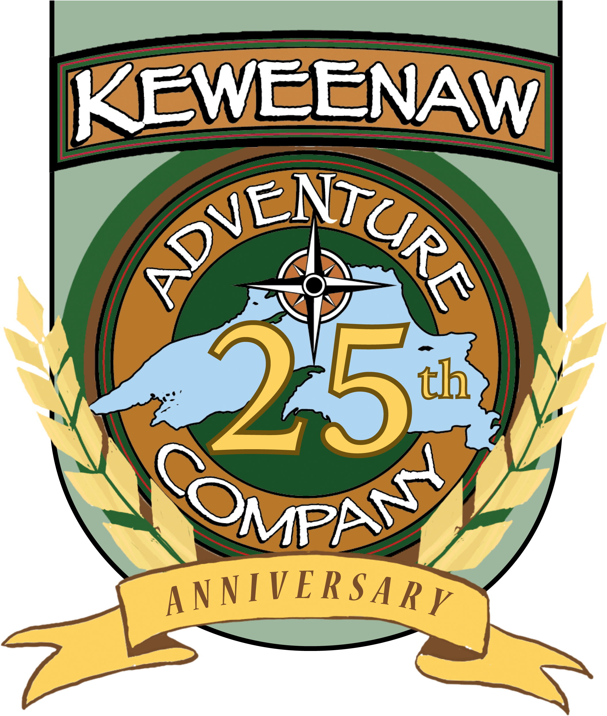 Logo - Keweenaw Adventure Company Clipart (2283x2569), Png Download