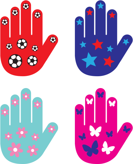 Kids Magic Gripper Gloves - Glove Clipart (800x620), Png Download