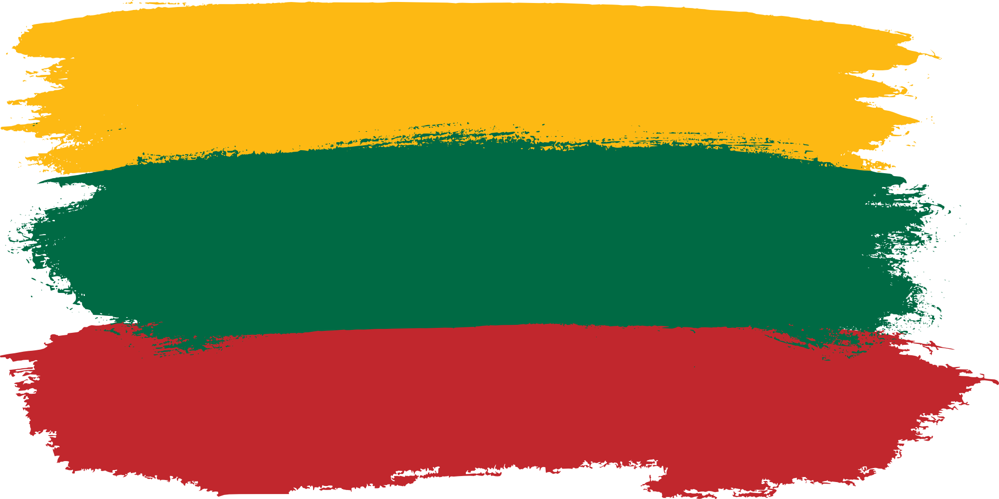 Flag Of Lithuania Png Transparent Onlygfx Com Seagull Clipart (2001x1000), Png Download