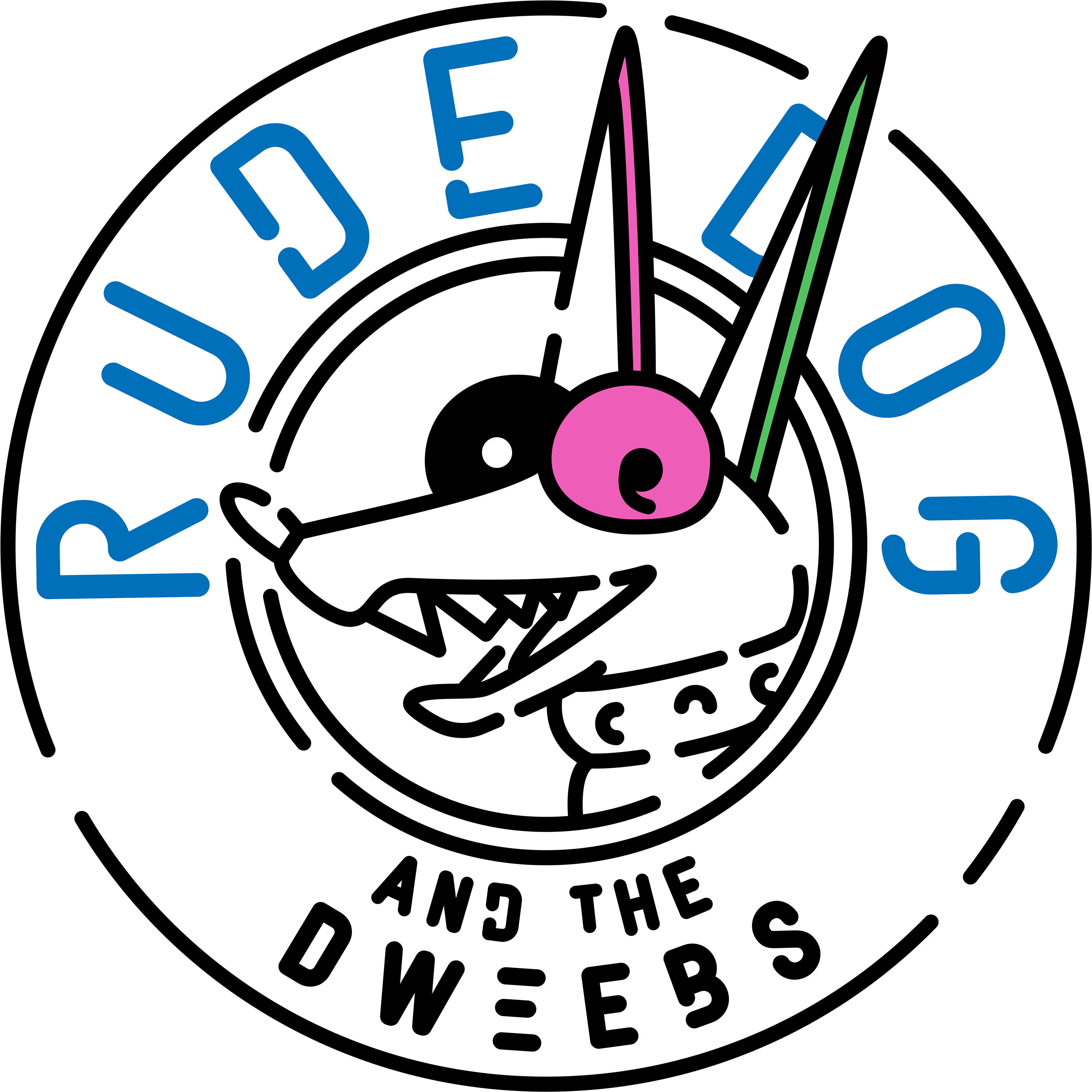 Rude Dog And The Dweebs Logo - Horizon Observatory Clipart (3840x3840), Png Download