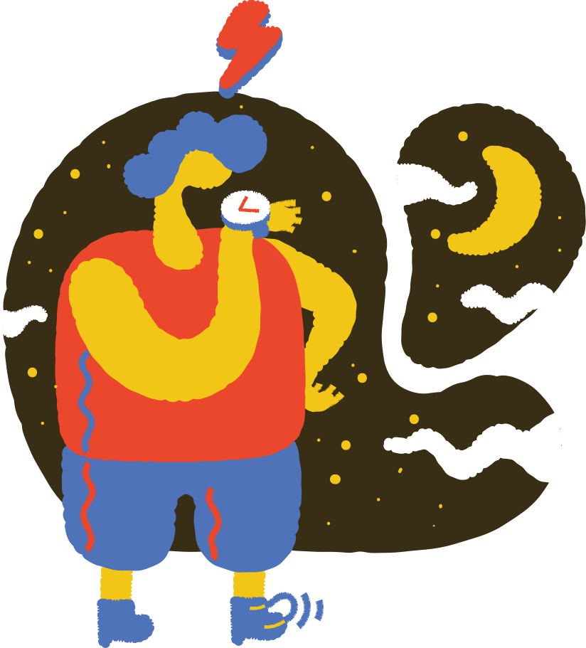 Waiting - Illustration Clipart (824x911), Png Download