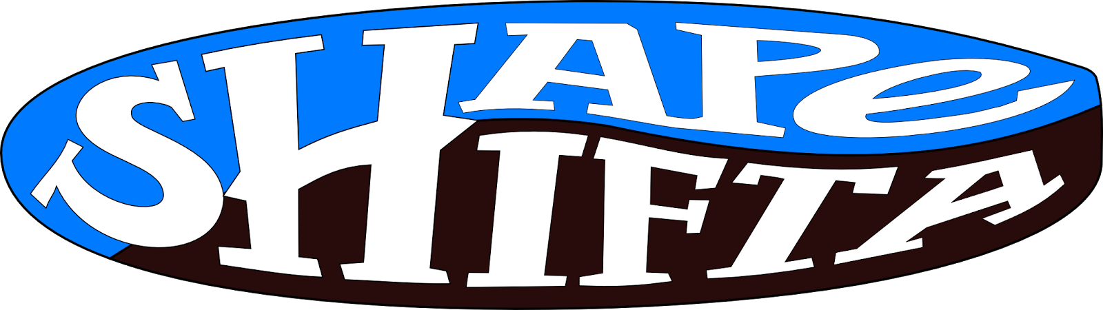 Shape Shifta / Asymmetrical Design Project Clipart (1600x450), Png Download