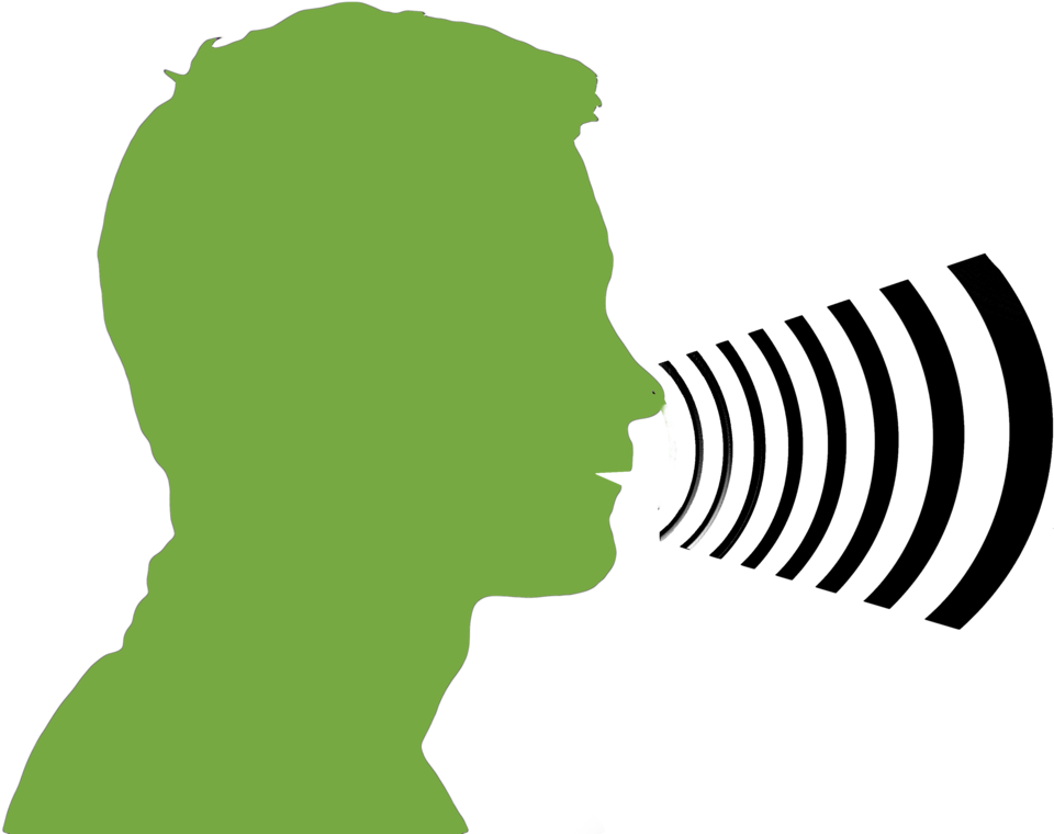 Talk To Me - Silhouettes Man On Profile Clipart (1000x822), Png Download