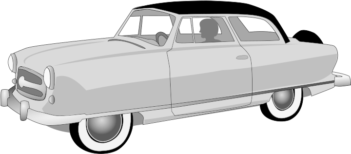 Medium Image - Nash Rambler Clipart (800x1131), Png Download