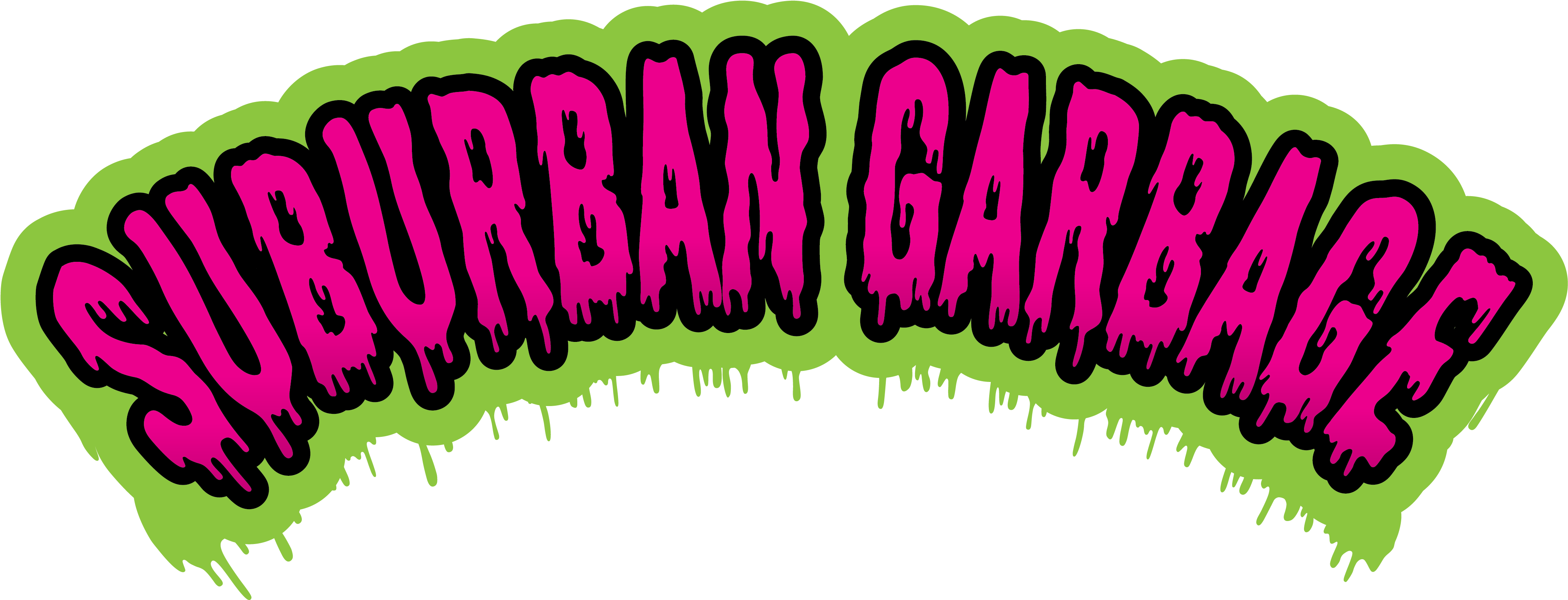 Suburban Garbage Services Clipart (4370x1772), Png Download