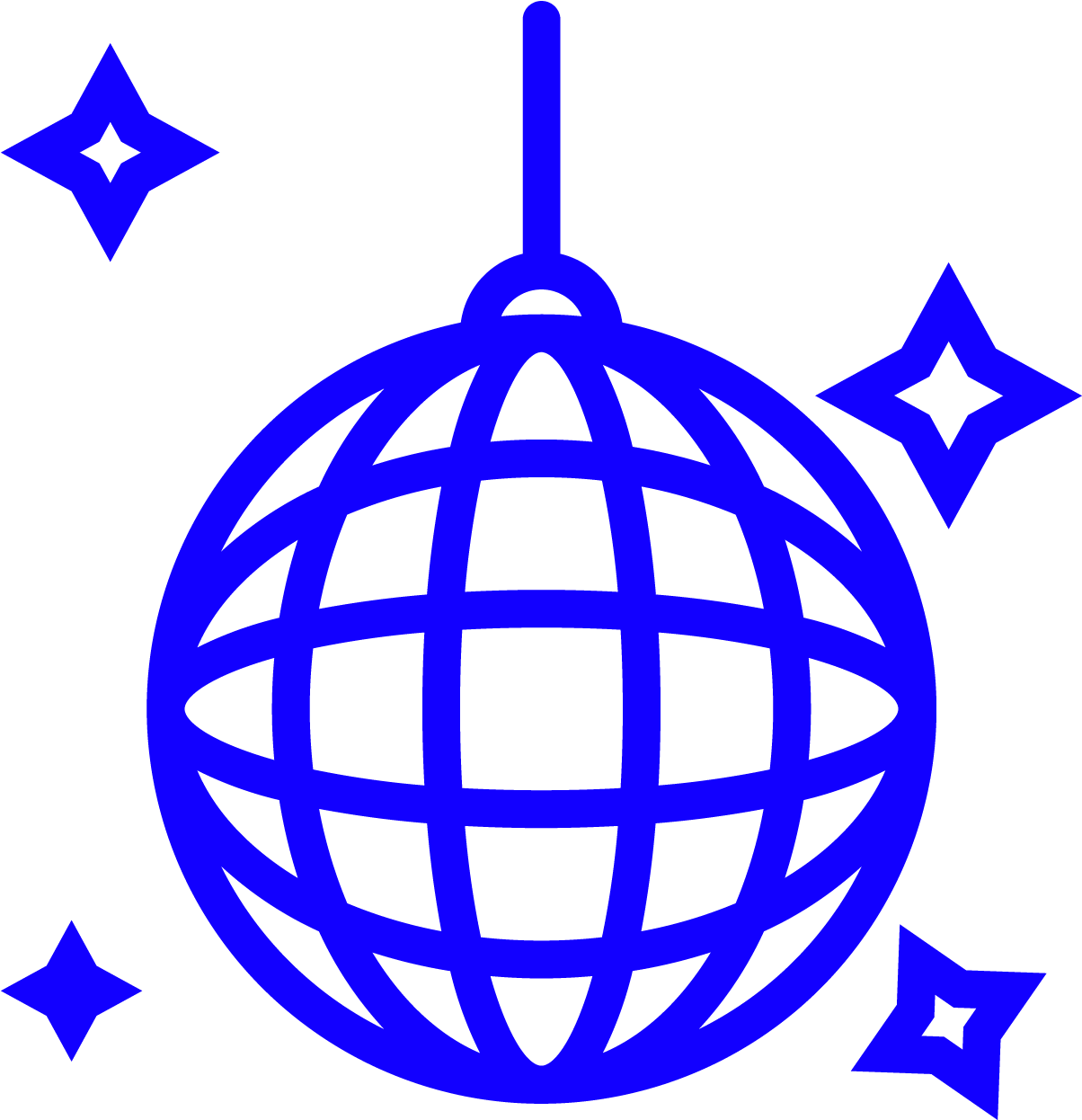 Festive Atmosphere - Disco Ball Drawing Cute Clipart (1211x1253), Png Download