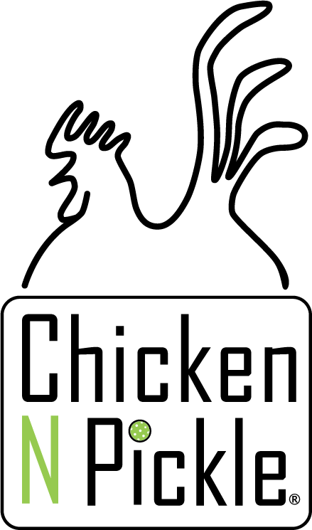 Chicken N Pickle Logo - Chicken N Pickle Event Clipart (439x745), Png Download