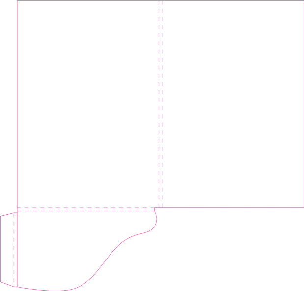 Pin Pocket Folder Clipart - Ivory - Png Download (718x659), Png Download