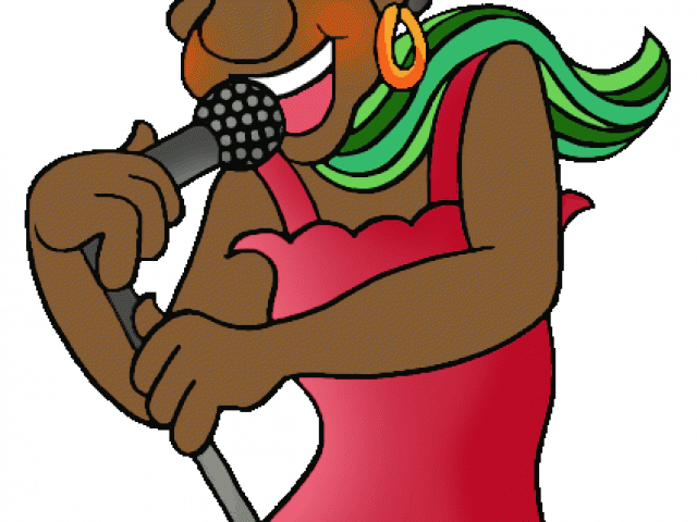 Singing Clipart Music Artist - Clip Art - Png Download (640x480), Png Download