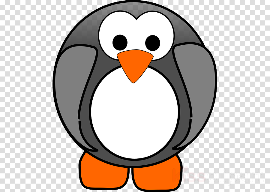 Penguin Clipart Penguin Bird Clip Art - Clip Art - Png Download (900x640), Png Download