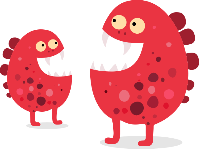 Respecting The Abilities, Feelings And Property Of - Kid Monsters Clipart (648x487), Png Download