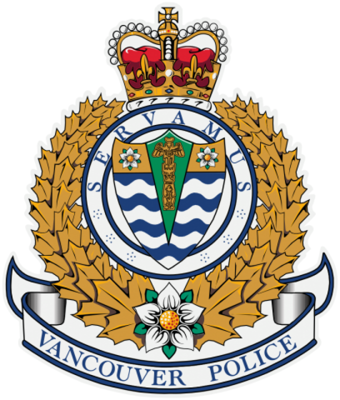 Vpd Reports Resident Finds Naked Man Cooking Eggs In - Vancouver Police Department Logo Clipart (680x800), Png Download