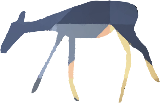 Neck Clipart Mammal Neck - Deer - Png Download (900x900), Png Download