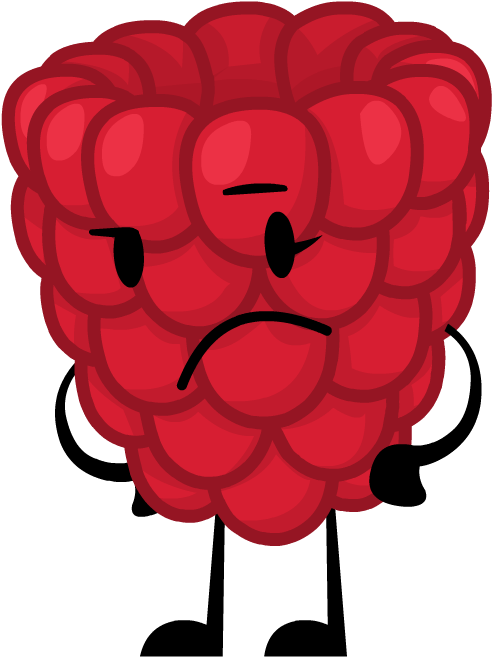 Raspberry Clipart (531x694), Png Download