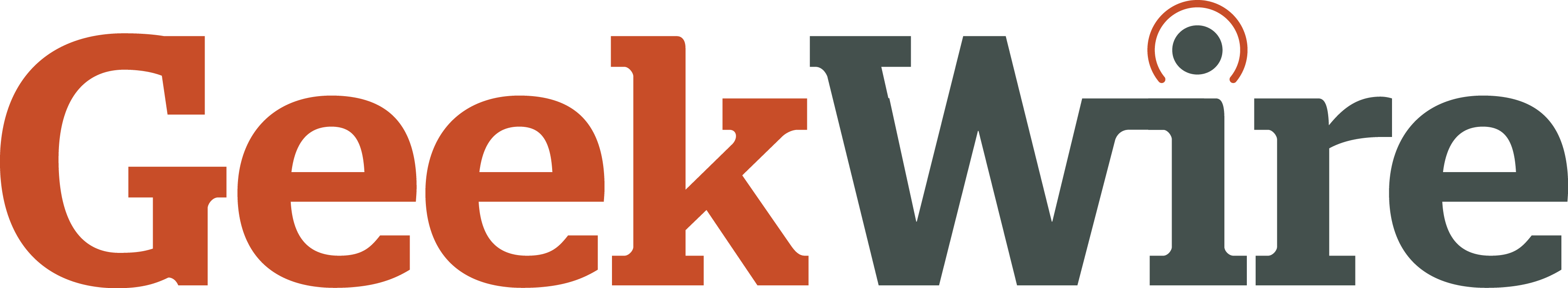 App Of The Week - Geekwire Logo Png Clipart (1200x263), Png Download