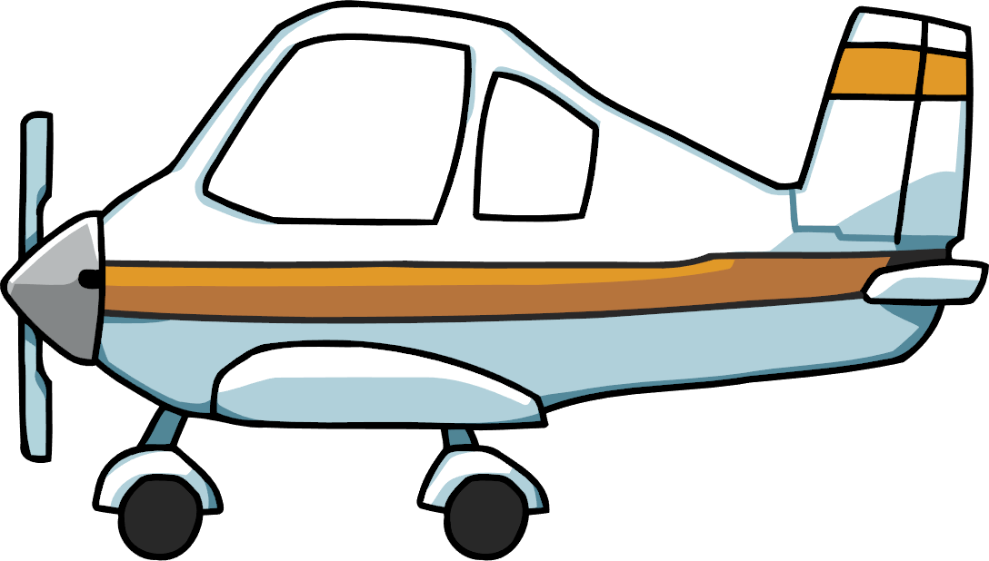 Prop Plane - Plane Sprite Png Clipart (1088x618), Png Download