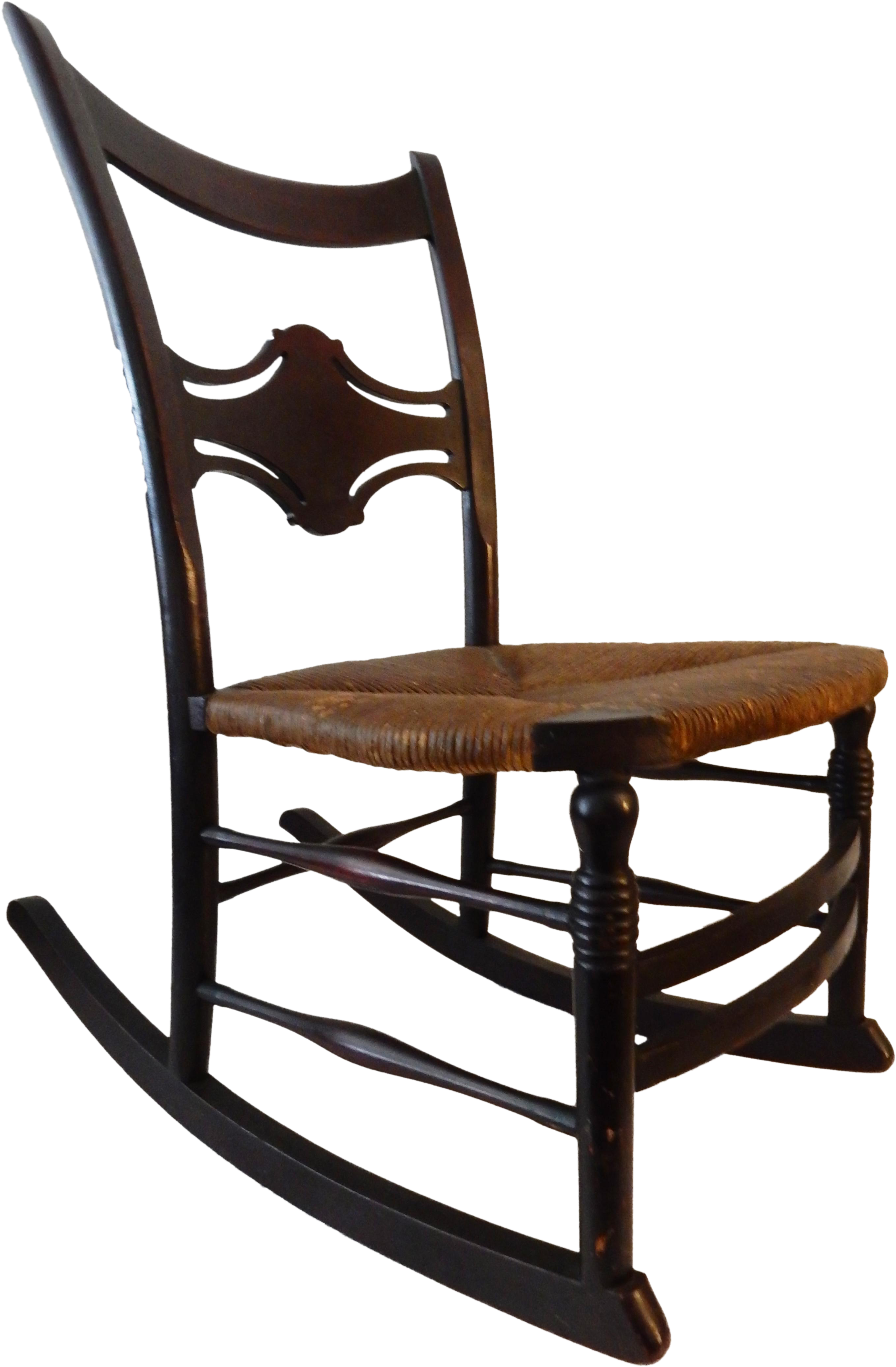 Beautiful Old Armless Rocking Chair Chairish Rh Chairish - Chair Clipart (3456x4608), Png Download