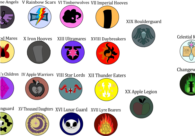 Dark Angel Clipart Legion - Circle - Png Download (640x480), Png Download