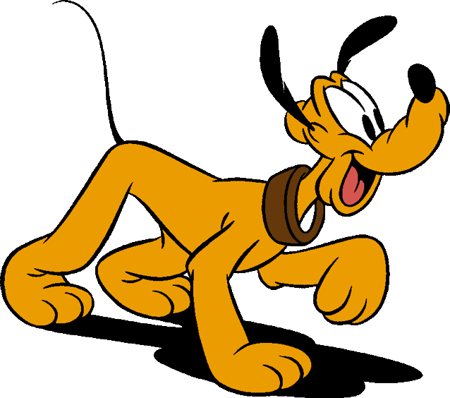 Cartoon Pluto Disney Clipart (638x564), Png Download